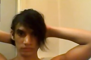 Gay twink tit play and cum drinking xxx Tristan is out of