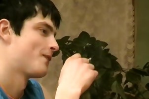 Teen boys smoking cigarettes gay Roma & Gus